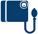 blood pressure cuff icon