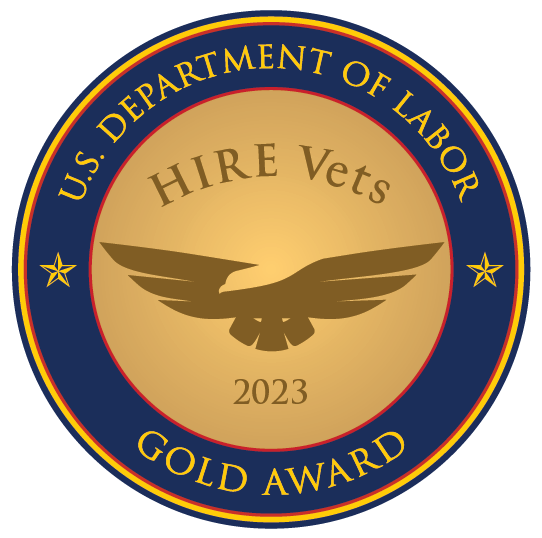 Gold Hire Vets 2023 Award